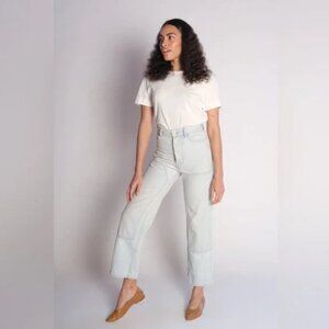 Jesse Kamm Handy Pants - Pale Blue Japanese Denim